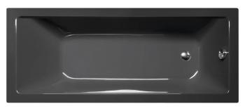 Wanna akrylowa prostokątna 170x70 cm ciemnoszary NOEMI 71708.30 Polysan