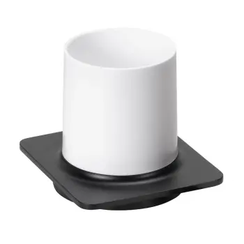 Kubek szklany ORGANIC BLACK 167111010 Bemeta