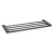 Półka na ręczniki 60 cm ORGANIC BLACK 167105080 Bemeta