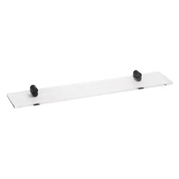 Półka szklana 60 cm ORGANIC BLACK 167102240 Bemeta