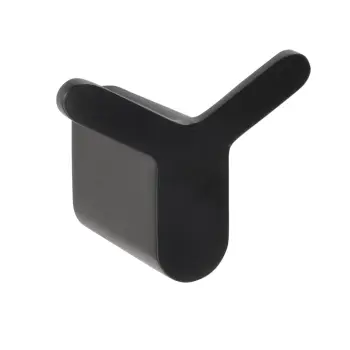 Wieszaczek podwójny Y ORGANIC BLACK 167106210 Bemeta