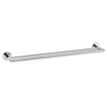 Wieszak podwójny na ręczniki 60 cm chrom OBLA 165204052 Bemeta
