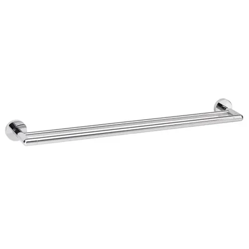 Wieszak podwójny na ręczniki 60 cm chrom OBLA 165204052 Bemeta