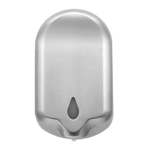 Automatyczny dozownik do mydła 1200 ml stal nierdzewna mat 124109265 Bemeta widok z przodu