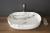 Umywalka ceramiczna nablatowa 60 x 42 x 14 cm bianco carrara CA590BC Sapho aranżacja