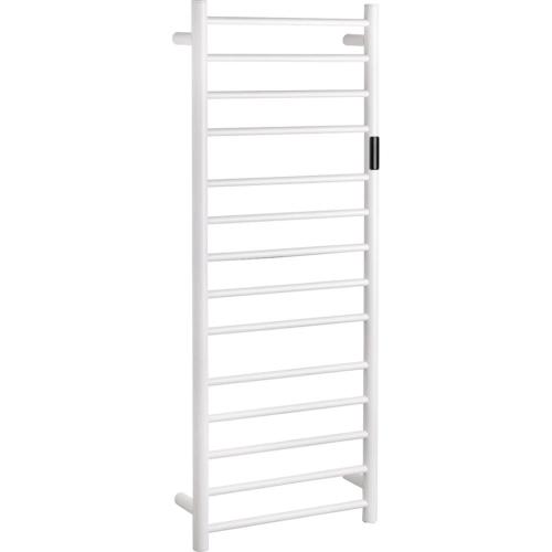 Grzejnik elektryczny na ręczniki drabinkowy ścienny 450 x 1320 mm 180 W biały 704151054 Bemeta