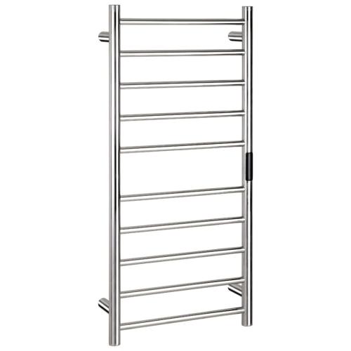Grzejnik elektryczny na ręczniki drabinkowy ścienny 450 x 960 mm 130 W stal nierdzewna polerowana 704151041 Bemeta