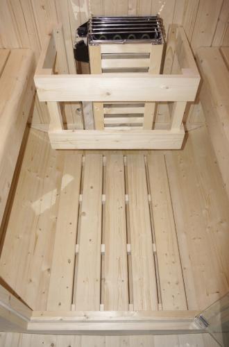 Sauna TROMSÖ M F50120 Sanotechnik piec i podłoga
