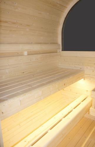 Sauna HANKO F60180 Sanotechnik ławka lewa