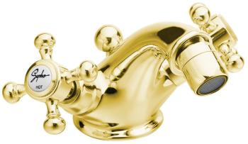 Bateria bidetowa stojąca złoto ANTEA 3185 Reitano