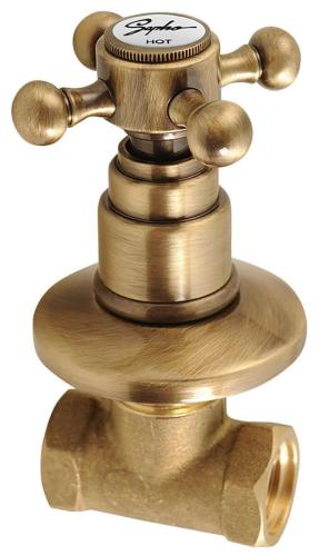 Zawór podtynkowy do ciepłej wody brąz ANTEA 3056H Reitano