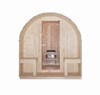 4 osobowa sauna zewnętrzna Fińska ISLAND XL F90220 Sanotechnik