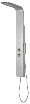 Panel prysznicowy 200 x 1400 mm z baterią termostatyczną PRESTIGE stal nierdzewna WN337 Sapho