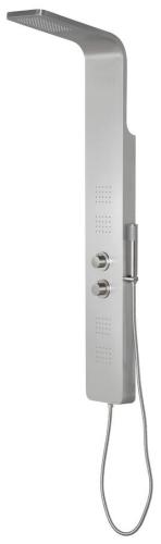 Panel prysznicowy 200 x 1400 mm z baterią termostatyczną PRESTIGE stal nierdzewna WN337 Sapho