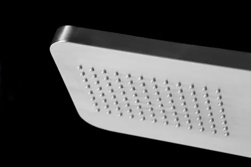 5Panel prysznicowy 200 x 1400 mm z baterią termostatyczną PRESTIGE stal nierdzewna WN337 Sapho dysze