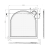 Brodzik prysznicowy kwadratowy kompozytowy 100 x 100 x 3 cm LARCA PL001 Gelco wymiary