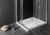 Brodzik prysznicowy kwadratowy kompozytowy 80 x 80 x 3 cm LARCA PL008 Gelco z kabiną
