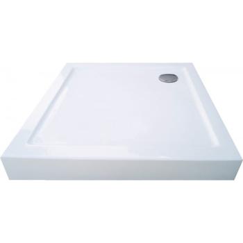 Brodzik prysznicowy kwadratowy akrylowy 80 x 80 x 12 cm B80 Sanotechnik