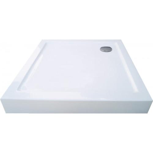 Brodzik prysznicowy kwadratowy akrylowy 80 x 80 x 12 cm B80 Sanotechnik