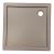 Brodzik prysznicowy kwadratowy akrylowy 90 x 90 x 4 cm szary G90SG Sanotechnik