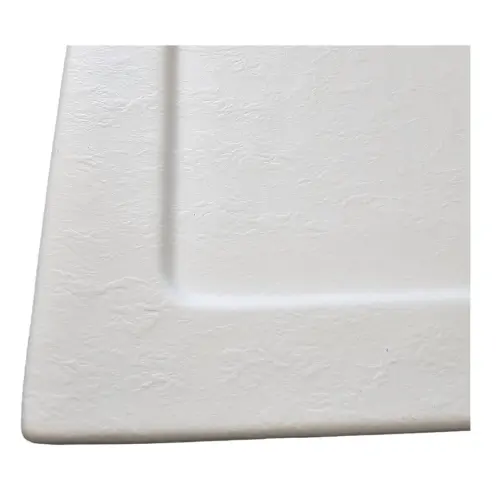 Brodzik prysznicowy półokrągły akrylowy R55 90 x 90 x 4 cm biały GR90SW Sanotechnik z bliska