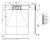 Brodzik prysznicowy prostokątny starylowy 100 x 80 x 2,6 cm SMC 1080W Sanotechnik wymiary