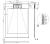 Brodzik prysznicowy prostokątny starylowy 120 x 80 x 2,6 cm SMC szary 1280G Sanotechnik wymiary