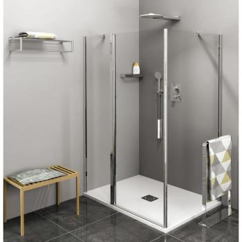 Kabina prysznicowa prostokątna 100 x 70 x 190 cm ZOOM L/P ZL1310ZL3270 Polysan
