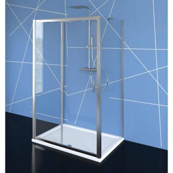 Kabina prysznicowa prostokątna przyścienna 110 x 100 x 190 cm L/P EASY szkło czyste EL1115EL3415EL3415 Polysan