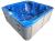 Basen ogrodowy SPA Jacuzzi OASIS MAXI niebieski SPA13 Sanotechnik