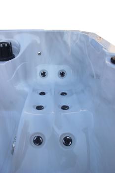 Basen ogrodowy SPA Jacuzzi PALMA biały SPA14 Sanotechnik