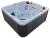 Basen ogrodowy SPA Jacuzzi PALMA biały SPA14 Sanotechnik