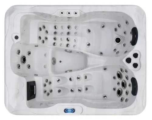 Basen ogrodowy SPA Jacuzzi MAURITSIUS biały marmur SPA18 Sanotechnik