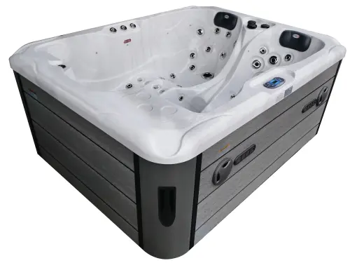 Basen ogrodowy SPA Jacuzzi MAURITSIUS biały marmur SPA18 Sanotechnik