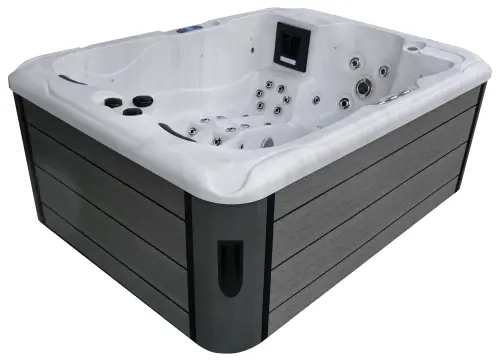 Basen ogrodowy SPA Jacuzzi MAURITSIUS biały marmur SPA18 Sanotechnik