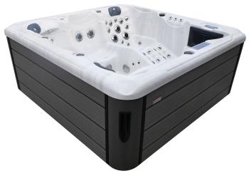 Basen ogrodowy SPA Jacuzzi HAWAI biały marmur SPA16 Sanotechnik