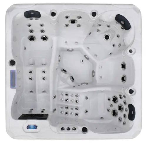 Basen ogrodowy SPA Jacuzzi HAWAI biały marmur SPA16 Sanotechnik