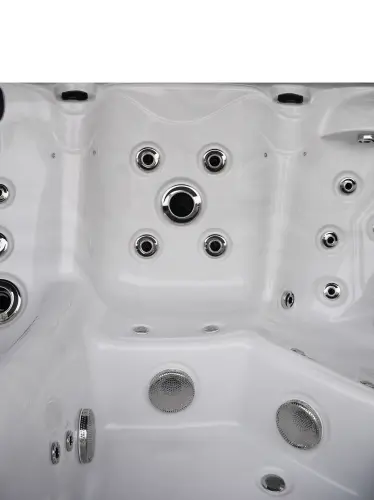 Basen ogrodowy SPA Jacuzzi HAWAI biały marmur SPA16 Sanotechnik