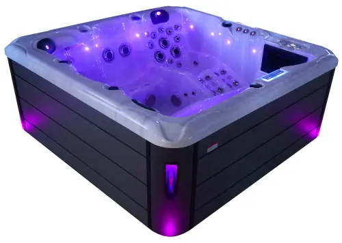 Basen ogrodowy SPA Jacuzzi HAWAI biały marmur SPA16 Sanotechnik