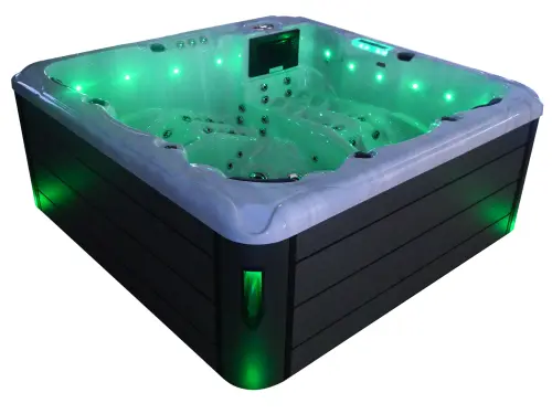 Basen ogrodowy SPA Jacuzzi HAWAI biały marmur SPA16 Sanotechnik