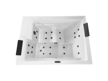 Basen ogrodowy SPA Jacuzzi KORFU biały SPA34 Sanotechnik