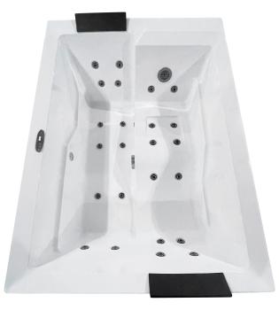 Basen ogrodowy SPA Jacuzzi ZADAR biały SPA35 Sanotechnik
