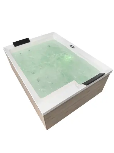 Basen ogrodowy SPA Jacuzzi ZADAR biały SPA35 Sanotechnik