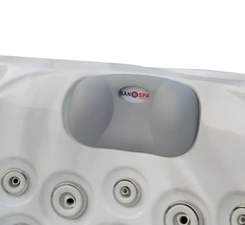 Basen ogrodowy SPA Jacuzzi HAWAI biały marmur SPA16 Sanotechnik