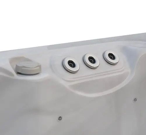 Basen ogrodowy SPA Jacuzzi HAWAI biały marmur SPA16 Sanotechnik