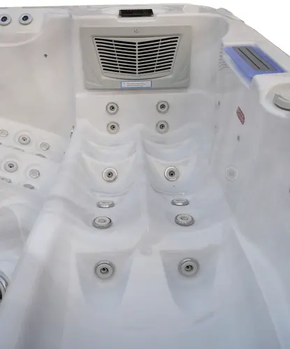 Basen ogrodowy SPA Jacuzzi HAWAI biały marmur SPA16 Sanotechnik