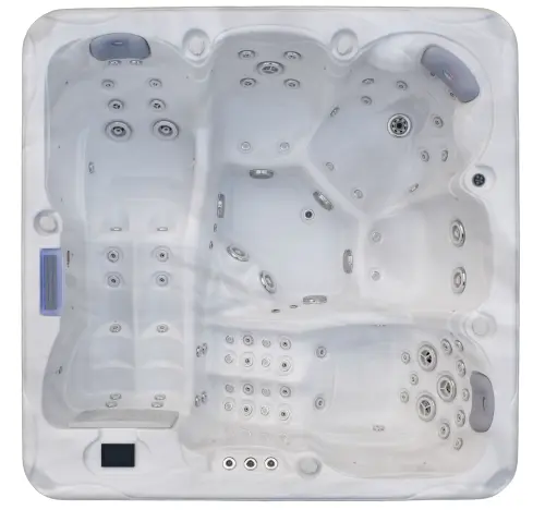 Basen ogrodowy SPA Jacuzzi HAWAI biały marmur SPA16 Sanotechnik