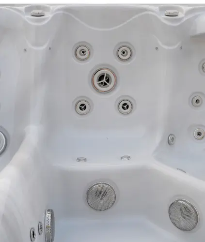 Basen ogrodowy SPA Jacuzzi HAWAI biały marmur SPA16 Sanotechnik
