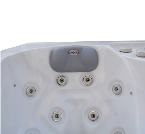 Basen ogrodowy SPA Jacuzzi MAURITSIUS biały marmur SPA18 Sanotechnik