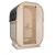 Sauna zewnętrzna ogrodowa 1 - 2 osobowa sucha Fińska w kształcie beczki 128,2 x 120 x 194 cm LINDHOLM F60120 Sanotechnik